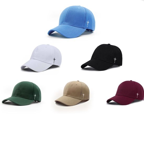 Classic 6-panel curved brim baseball caps